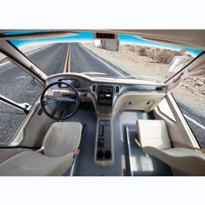 Diesel Coaster Buses With Air Conditioning And High Back Seats