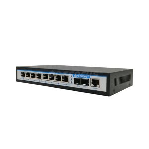 Factory OEM 8 Port Managed Poe Switch 8*10/100/1000M PoE Ports+2*1000M SFP Port