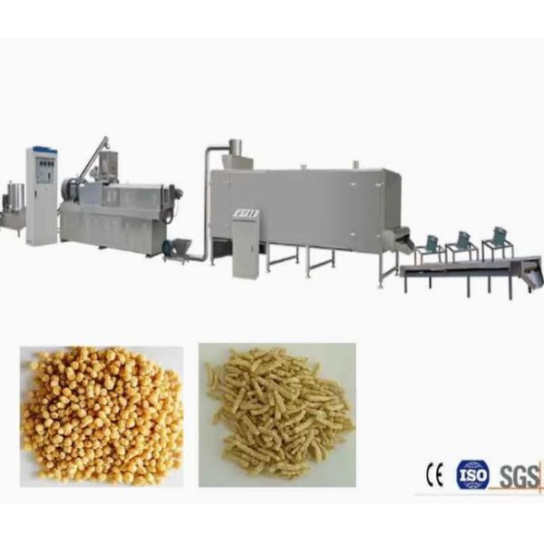 Buy Automatic Nuggets Soya Chunks Extruder Machine / Snack Maker Machine at wholesale prices