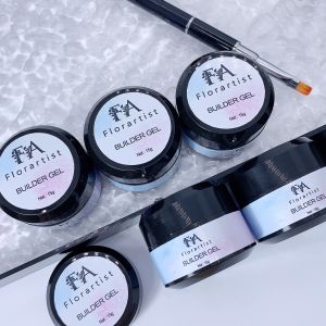 34 Colors Hot Selling Hard Uv Gel Nail Builder Custom Logo Nail Salon Soak Off