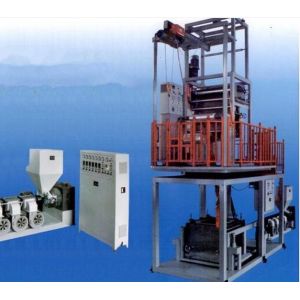 High Power PVC Film Blown Machine , Rotary Blowing Machine