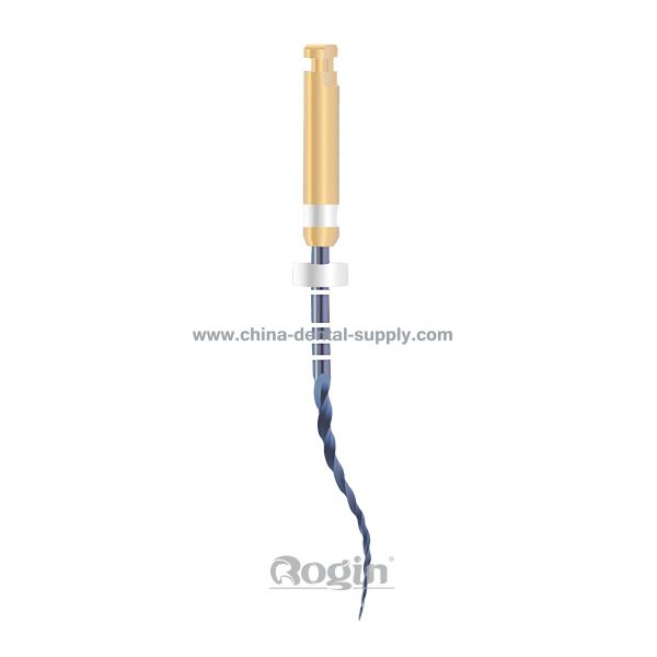Buy Niti Aolly Heat Activation Dental Endodontic Files Blue Root Canal with High Cutting Efficiency at wholesale prices