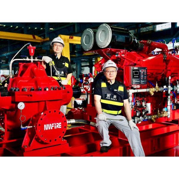 Fire Pump Set for Fire Safety NFPA 20 Standard Fresh Water/Sea Water Meeting Standards and Regulations 2000GPM