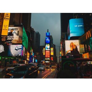 Digital Electronic LED Advertising Billboard P4 P5 100% Waterproof