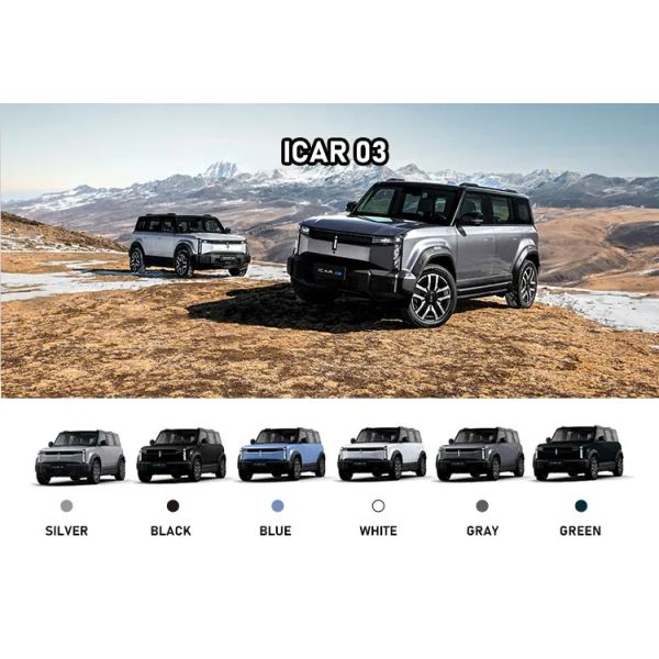 High Speed EV SUV Minicar Deposit Now for Chery iCAR 03 Pure Electric Energy Vehicle