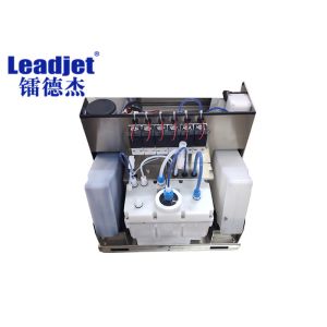 Different Leadjet Continuous Inkjet Printer / Egg Inkjet Printer With Different