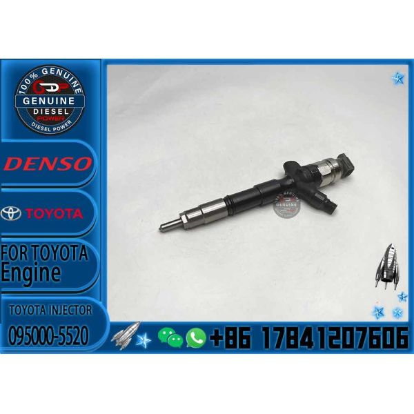 diesel fuel injector 095000-5520 095000-6190 095000-7380 095000-7390 095000-8740 23670-0L010 For TOYOTA