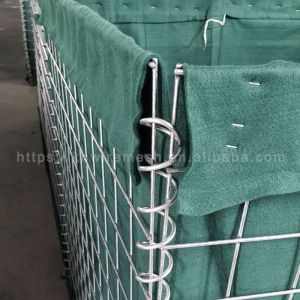 Military Sand Filled Heavy Galvanized Defensive Bastion Barriers Hesco Blast