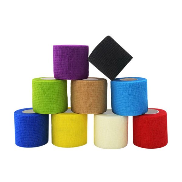 Gauze Tattoo Self Adhesive Cohesive Disposable Tattoo Grips Cover