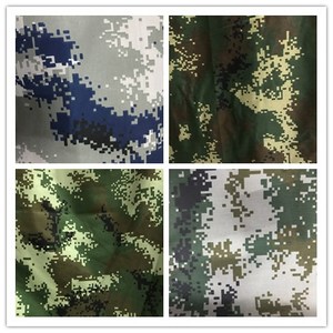 Stocklot TC Camouflage Cloth Twill Camo Ripstop Fabric For Military Garment