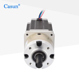 57X57mm NEMA 23 Geared Stepper Motor With Planetary Gearbox