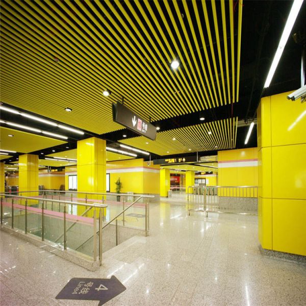 Buy Dia 70mm Aluminum Baffle Ceiling System Tubular Extruded at wholesale prices