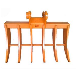 PC PC312 Hydraulic Excavator Rock Rake For Construction