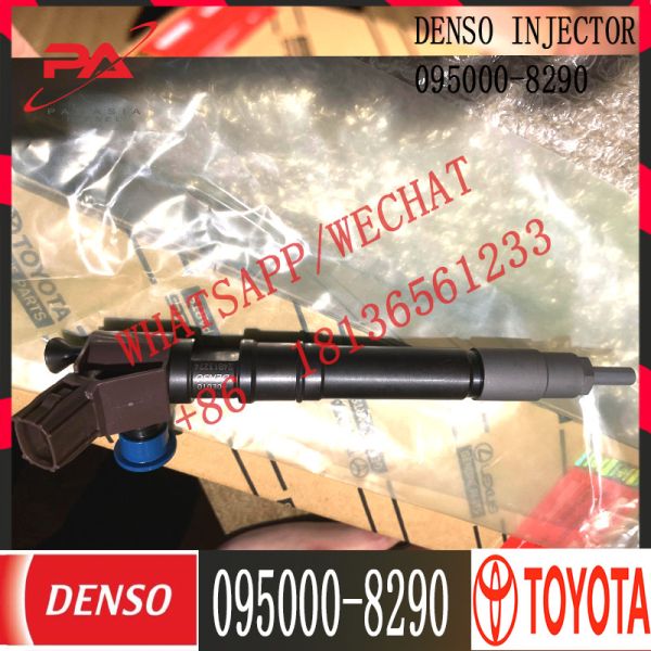Buy 095000-8290 Original Common Rail Diesel Fuel Injector For TOYOTA 1KD-FTV 23670-09330 at wholesale prices