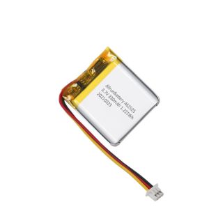 Rechargeable 3.7V 330mAh Square Shaped Battery / LiPo Battery Pack