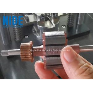 Rotor Commutator End Plate Shaft Pressing Armature Machine