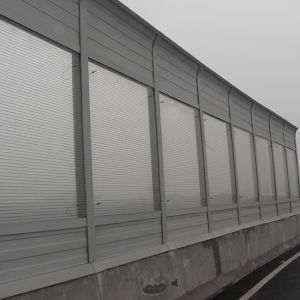 Custom Acoustic Noise Barriers Fences Transparent Cast Acrylic Sheet
