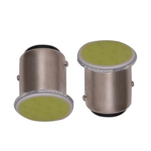 White 1157 COB Auto BAY15D 180lm LED Tail Light Bulbs
