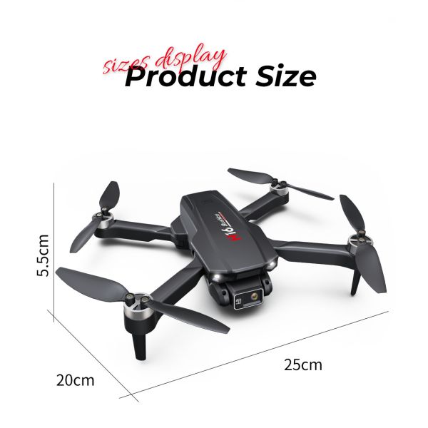 H16 Mini RC Drone HD Camera Wifi Fpv Brushless Foldable Quadcopter Professional Drones Toys for Children 14Y+