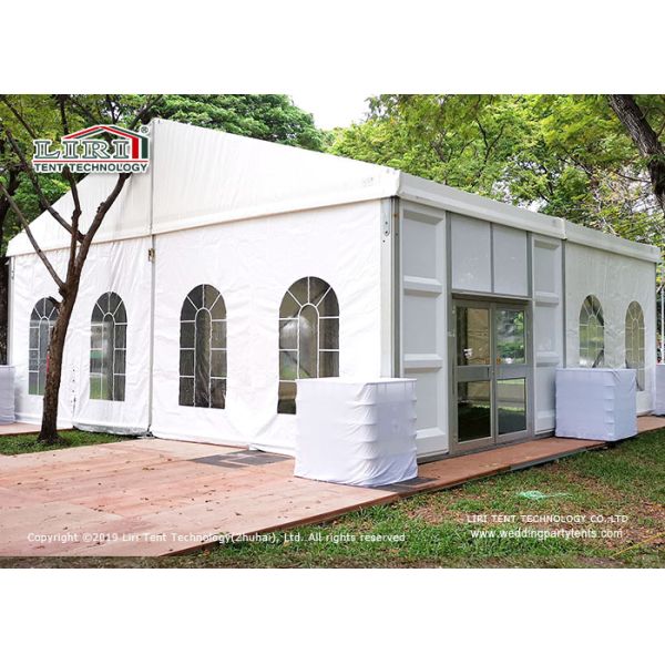 10x10m Movable Outdoor Wedding Tent With Glass Door