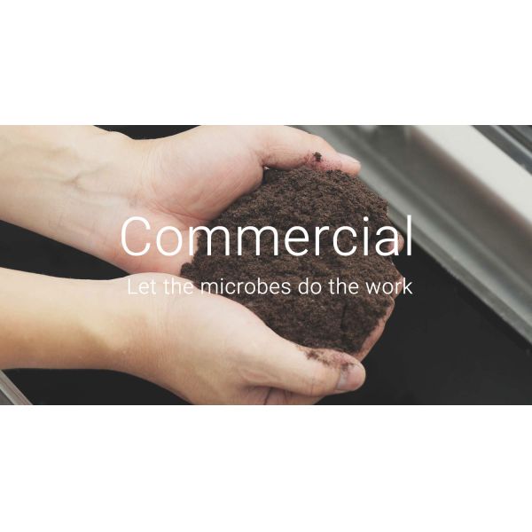 300KG/D Hotel Community Food Organic Waste Converter Composting System Machine