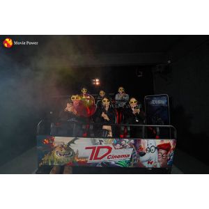 Screaming Arcade 5D Cinema Equipment Game Machines For Museum