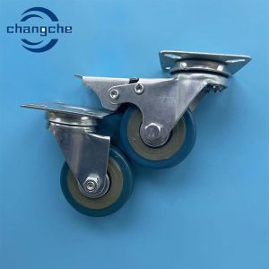 Swivel or Rigid Heavy Duty Industrial Casters Black High Load Capacity Caster