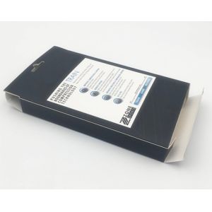 Custom Silver Foil Stamping Underwear Paper Packaging Box With Hanger