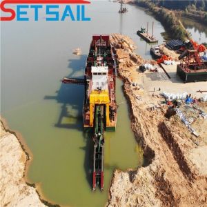 Total Length 41m Diesel 24 Inch Cutter Suction Dredger with Diesel Power Type