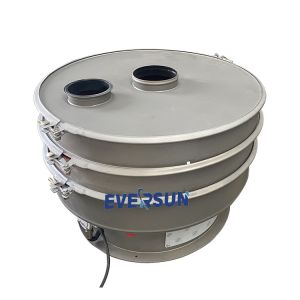 China High Capacity Fine Powder Sieving Machine With 1 - 5 Layers And 0.1-20t/H Capacity on sale