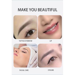 Aluminium Alloy Multifunctional Permanent Tattoo Makeup Pen For Eyeliner