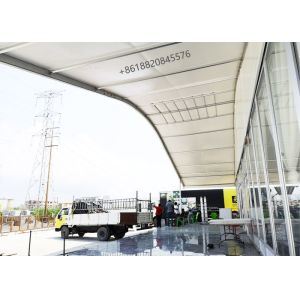 Waterproof Luxury Pleated 40x60 Glass Wedding Event Tents