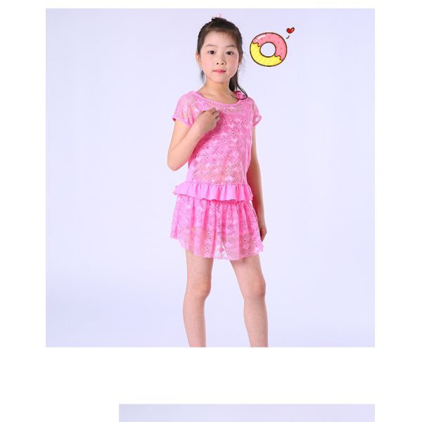 Three Pieces Summer Cute Girls Swimsuit