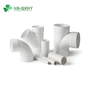 QX PVC Drainage Pipe Fittings with ASTM D2665 Standard Compatibility