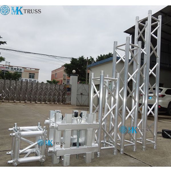 Buy Aluminum Truss 290mm Spigot Ground Support System for Exhibition Hang Stage Lighting at wholesale prices