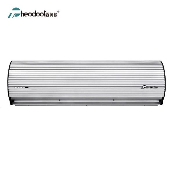 2025 New Arc Shape Aluminum Cooling Air Curtain For Ventilation Commercial