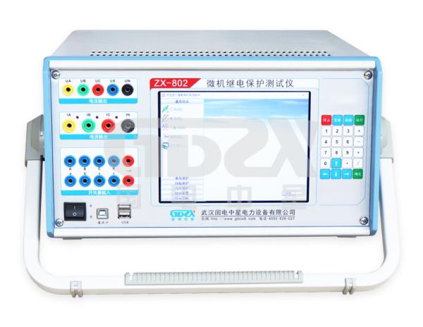 3-Current 4-Volage Small Structure Protective Relay Test Set , Three Phase Relay