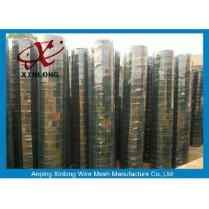 Garden Wire Fencing Green Color , Wire Security Fencing For Prison