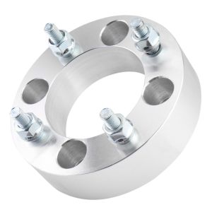 2 Inch 4x110 Atv Wheel Spacers CNC Machined Polished With 10x1.25 Studs