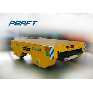 5 Ton Car Plant Trailer Transfer Carriage On Rails In Factory Workshop