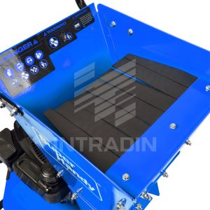 Leaf Wood Mulcher Machine With 6 Chipping Knives 7 - 11 Inch Tiller Depth