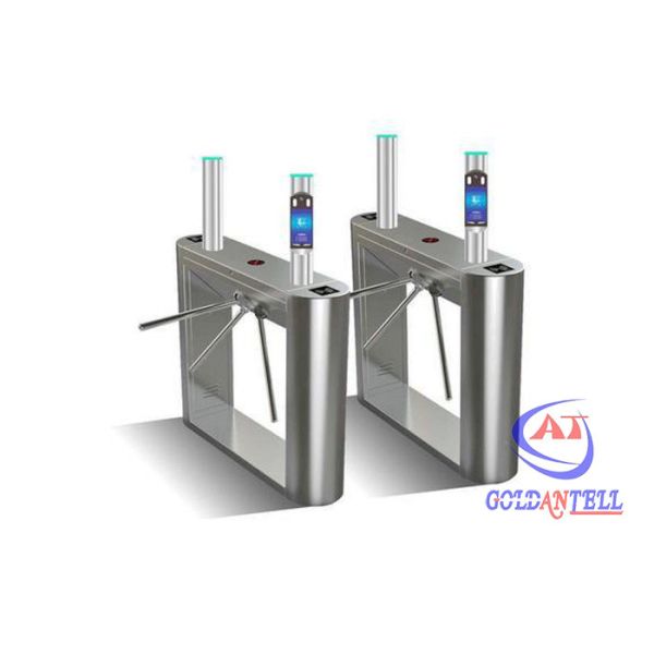 Buy Double Direction Facial Recognition Turnstile Barrier System 1200mm Long at wholesale prices
