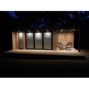 Galvanized Steel Bending 180g 20ft Flat Pack Luxury Prefabricated Shipping