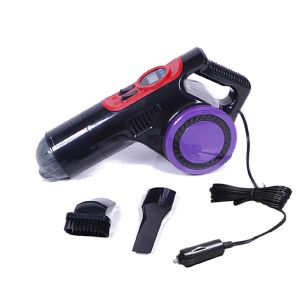 China 12V Vacuum Cleaner And Air Compressors Handheld Mini With LED Light Air Pressure Digital Gauge 3-In-1 Tire Inflate And C on sale