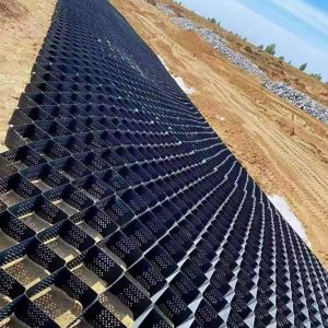 Slope Protection HDPE Geocell Erosion Control Cellular Confinement System 150mm