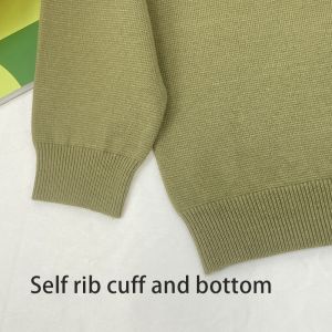 custom logo OEM ODM wholesale fashion organic kids boys' letter jacquard