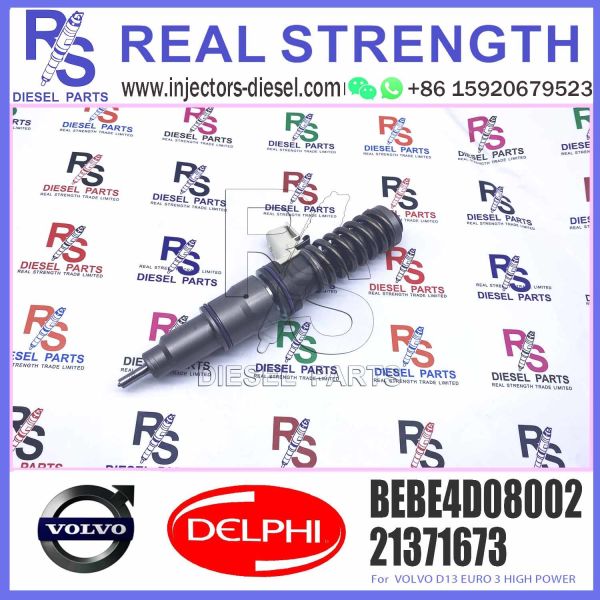 D13 Engine 4 pins Diesel Fuel Injector BEBE4D08002 For V-O-L-V Truck 20584346 85000498