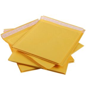 Padded Self Seal Adhesive Recyclable Kraft Bubble Mailer 16*20cm