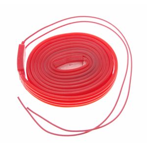 230V Flexible Silicone Heater 500mm , 400F Silicone Rubber Fiberglass Flexible