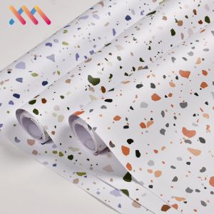 PVC Material Kitchen Sticker Thicken Durable Vinyl Wallpaper Oil Proof